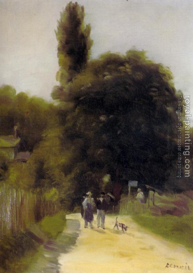Pierre Auguste Renoir : Two Figures in a Landscape